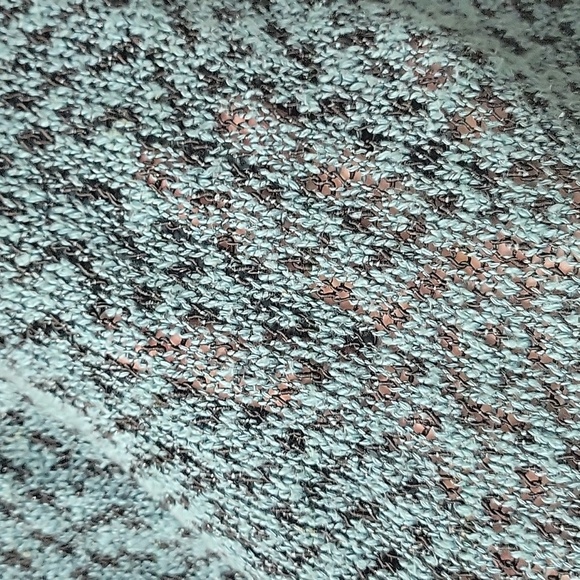 Black and teal maurices sweater M - Picture 4 of 5